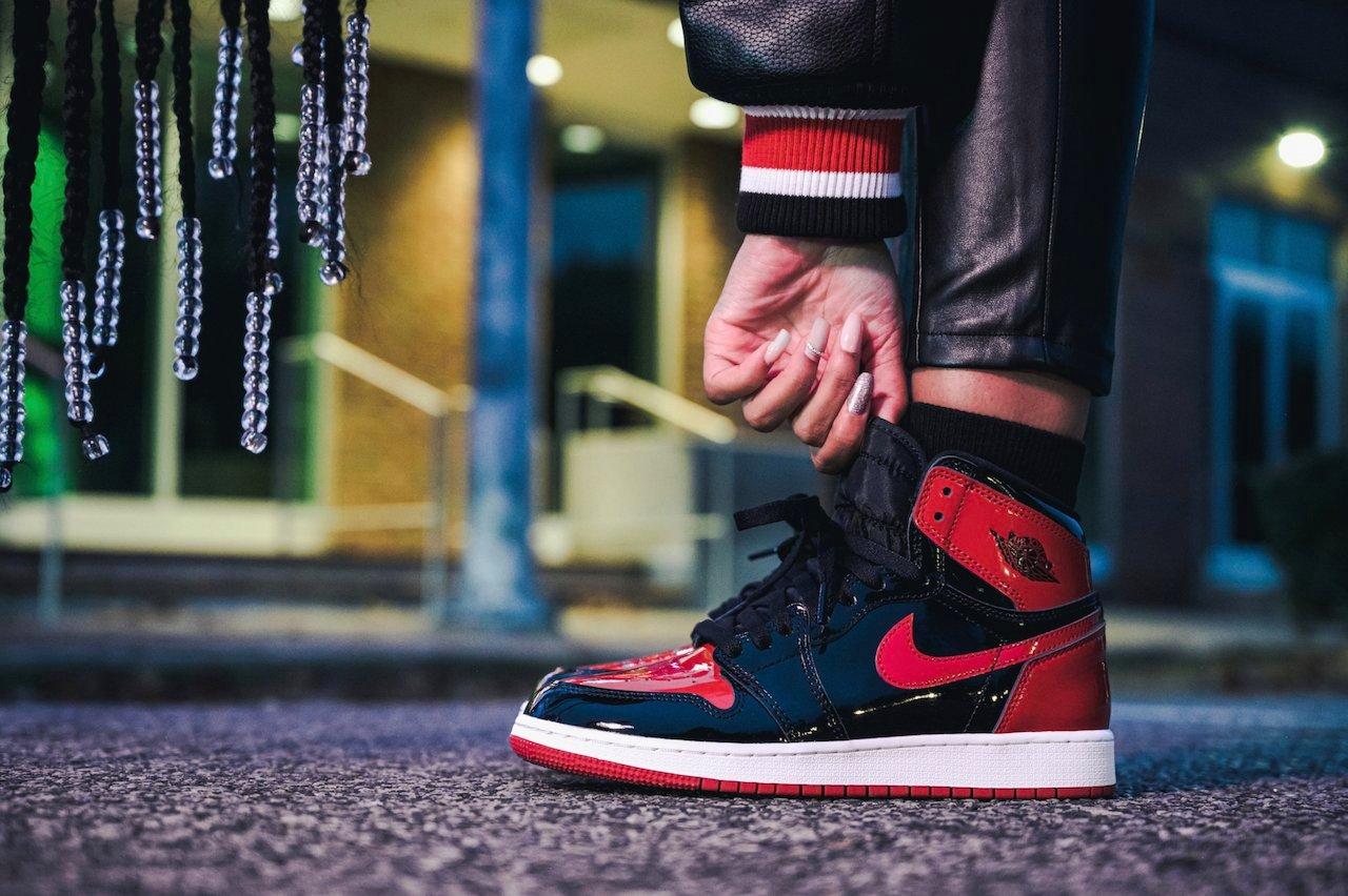 Jordan 1 Bred Patent (GRADESCHOOL)